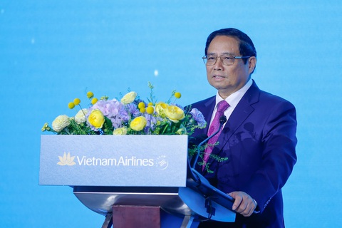 Thủ tướng Phạm Minh Chính đánh giá cao vai trò, nỗ lực của Vietnam Airlines trong quan hệ giữa Việt Nam - Hàn Quốc - Ảnh: VNA Thủ tướng Phạm Minh Chính đánh giá cao vai trò, nỗ lực của Vietnam Airlines trong quan hệ giữa Việt Nam - Hàn Quốc - Ảnh: VNA
