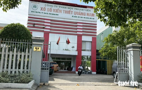 Bộ Tài chính yêu cầu Công ty Xổ số kiến thiết Quảng Nam khắc phục tồn tại gì?- Ảnh 1. Công ty Xổ số kiến thiết Quảng Nam - Ảnh: LÊ TRUNG