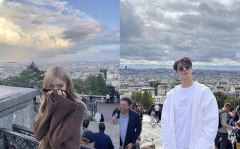 Chao đảo với bằng chứng hẹn hò của Rosé BlackPink và Cha Eun Woo- Ảnh 3. Cha Eun Woo và Rosé có nhiều ảnh chụp cùng một địa điểm, thời điểm.