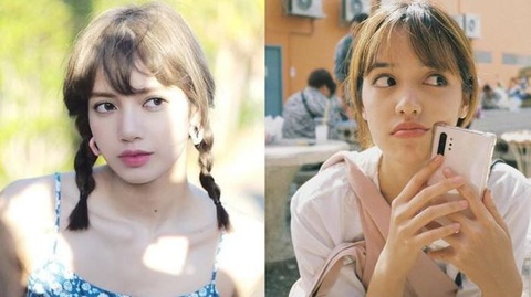 Cô bé bán gà rán bất ngờ nổi tiếng vì quá giống Lisa- Ảnh 2. Ploypailin Thangprapaporn sở hữu nét mặt hao hao Lisa.