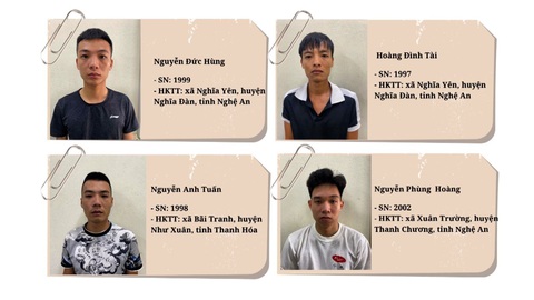 Nhóm lừa đảo chiếm đoạt tài khoản tiền điện tử - Ảnh: CÔNG AN BẮC NINH Nhóm lừa đảo chiếm đoạt tài khoản tiền điện tử - Ảnh: CÔNG AN BẮC NINH
