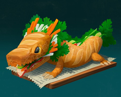 Khi phở, cơm tấm, bún đậu mắm tôm… trở thành những nàng tiên- Ảnh 5. Khi phở, cơm tấm, bún đậu mắm tôm… trở thành những nàng tiên- Ảnh 5.