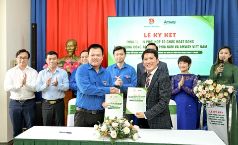 Amway Việt Nam phối hợp Đoàn Thanh niên thực hiện hoạt động cộng đồng- Ảnh 1. Amway Việt Nam phối hợp Đoàn Thanh niên thực hiện hoạt động cộng đồng- Ảnh 1.