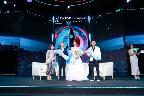 Techcombank công bố gói tiện ích dành riêng cho nhà bán hàng online- Ảnh 3. TikTok cho biết sẽ mở rộng hơn cánh cửa để các nhà bán hàng tiếp cận, phát triển thành công cùng nền tảng TikTok for Business - Ảnh: TCB