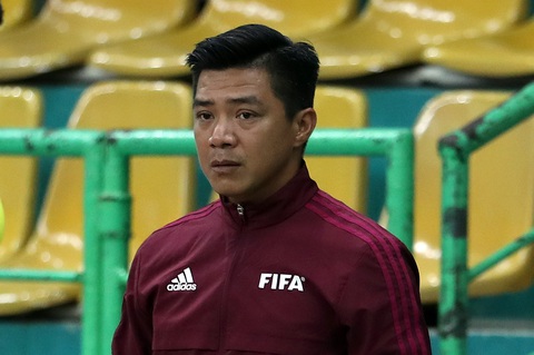 Trọng tài Việt Nam được FIFA chọn cầm còi ở World Cup futsal- Ảnh 1. Trọng tài Trương Quốc Dũng làm giám sát trọng tài ở giải giao hữu quốc tế TP.HCM 2023 - Ảnh: N.K.