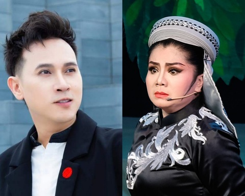 Ca sĩ Nguyên Vũ (trái) và nghệ sĩ Tú Sương góp mặt trong vở cải lương sử Việt Long phụng kỳ tài - Ảnh: NVCC, LINH ĐOAN Ca sĩ Nguyên Vũ (trái) và nghệ sĩ Tú Sương góp mặt trong vở cải lương sử Việt Long phụng kỳ tài - Ảnh: NVCC, LINH ĐOAN