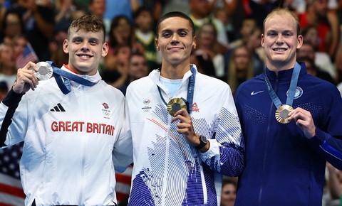 Các kình ngư tuổi teen thắng lớn ở Olympic 2024- Ảnh 3. Các kình ngư tuổi teen thắng lớn ở Olympic 2024- Ảnh 3.