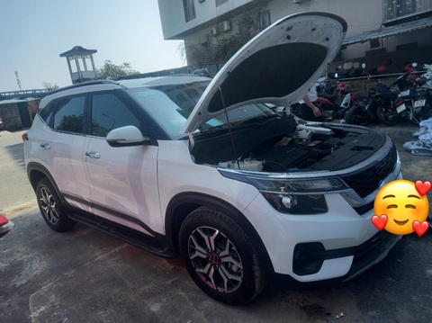 Kia Seltos cũ nổ túi khí được rao bán, dân mạng khen 'thật thà', nhưng tranh cãi mức giá 535 triệu- Ảnh 1. Chiếc xe được rao bán với thông tin đầy đủ về lịch sử tai nạn - Ảnh: Facebook