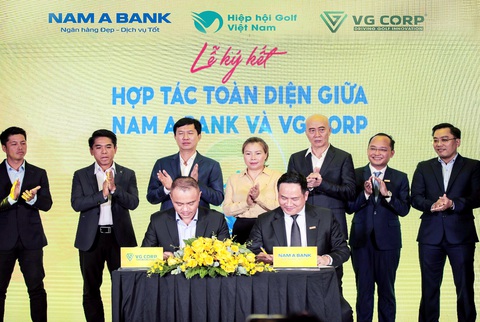 Nam A Bank đồng hành, xã hội hóa môn thể thao golf- Ảnh 1. Nam A Bank đồng hành, xã hội hóa môn thể thao golf- Ảnh 1.