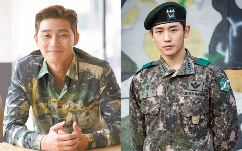 Park Seo Joon, Jung Hae In quyết định nhập ngũ sớm trước khi tham gia nghệ thuật - Ảnh: KBIZoom Các ngôi sao Hàn Quốc không còn trốn nghĩa vụ quân sự- Ảnh 3.