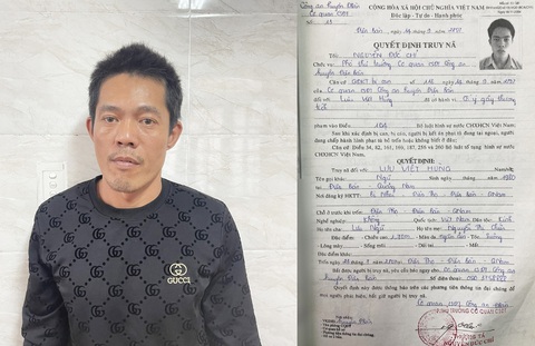 Bị 2 lệnh truy nã về tội cố ý gây thương tích và giết người, ra đầu thú sau 17 năm lẩn trốn- Ảnh 1. Lưu Việt Hùng, người trốn truy nã, đã ra đầu thú sau 17 năm lẩn trốn - Ảnh: TRANG PHƯƠNG