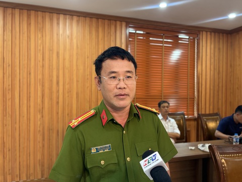 Chưa khởi tố trường hợp trốn đóng bảo hiểm xã hội nào- Ảnh 1. Thượng tá Ngô Thuận Lăng - phó trưởng Phòng cảnh sát kinh tế (Công an TP.HCM) - nói về khó khăn của công tác xử lý vi phạm liên quan đến bảo hiểm xã hội - Ảnh: VŨ THỦY