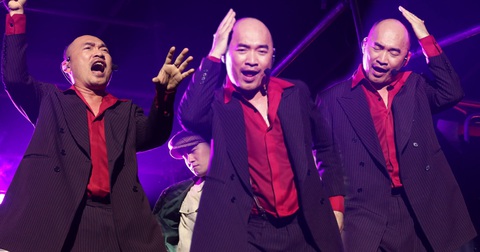 'Anh tài' Tiến Luật được bà xã đầu tư MV và cái kết 'hết hồn'- Ảnh 2. Thu Trang khẳng định ông xã trình diễn nghiêm túc trên sân khấu