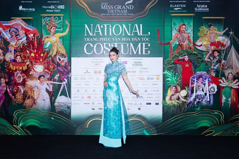 Dàn hoa, á hậu 'trẩy hội' thảm đỏ National Costume MGVN 2024- Ảnh 11. Á hậu Minh Nhàn