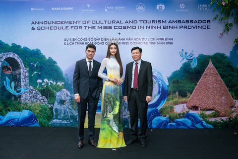 Hoa hậu Xuân Hạnh là đại diện hình ảnh văn hóa du lịch tỉnh Ninh Bình- Ảnh 3. Hoa hậu Xuân Hạnh là đại diện hình ảnh văn hóa du lịch tỉnh Ninh Bình- Ảnh 3.