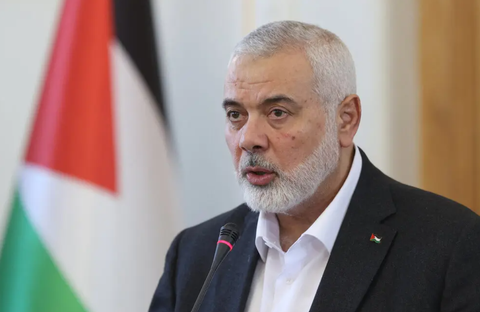 Thủ lĩnh Hamas Haniyeh bị ám sát ở Iran từng mất 3 con trai trong cuộc không kích của Israel- Ảnh 1. Thủ lĩnh Hamas Ismail Haniyeh - Ảnh: REUTERS
