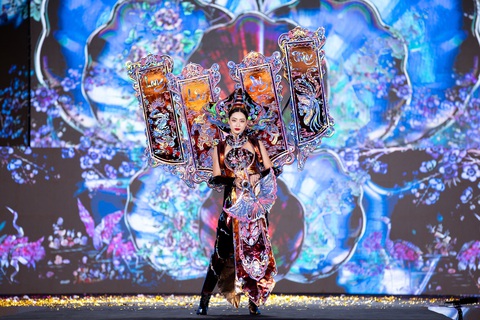 Thiết kế Người đẹp Quảng Nam Võ Lê Quế Anh đăng quang Miss Grand Vietnam 2024- Ảnh 11.