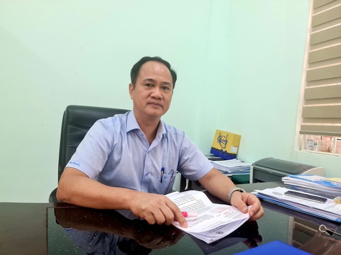 Nhiều doanh nghiệp 'quyết chiến' để trúng đấu giá mỏ cát giờ xin trả mỏ vì thuế tài nguyên- Ảnh 3. Ông Trung khẳng định việc áp dụng tính thuế tài nguyên năm 2024 là hoàn toàn đúng - Ảnh: TRẦN MAI
