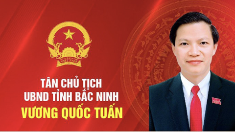 Chủ tịch UBND tỉnh Bắc Ninh Vương Quốc Tuấn - Ảnh: BNG Ông Vương Quốc Tuấn làm chủ tịch UBND tỉnh Bắc Ninh- Ảnh 1.