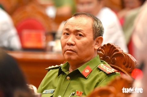 Đại tá Huỳnh Bảo Nguyên - phó giám đốc Công an tỉnh Bình Định - Ảnh: LÂM THIÊN Đại tá Huỳnh Bảo Nguyên - phó giám đốc Công an tỉnh Bình Định - Ảnh: LÂM THIÊN