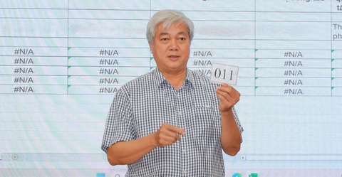 TP.HCM: 77 người bốc thăm xác minh tài sản, thu nhập- Ảnh 1. Đại diện Sở Tài chính TP.HCM tham gia bốc thăm ngẫu nhiên chọn người xác minh tài sản, thu nhập - Ảnh: T.T.