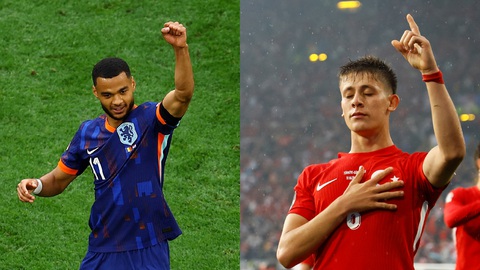 Tương quan sức mạnh giữa Hà Lan và Thổ Nhĩ Kỳ ở tứ kết Euro 2024- Ảnh 2. Cody Gakpo (trái) và Arda Guler sẽ là