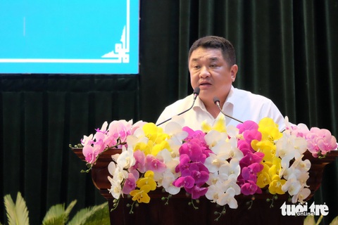 Loạt dự án giải quyết kẹt xe ở quận đông dân nhất TP.HCM- Ảnh 1. Ông Võ Khánh Hưng - phó giám đốc Sở Giao thông vận tải TP.HCM - Ảnh: PHƯƠNG NHI