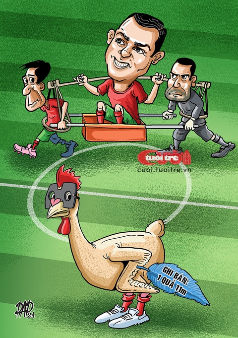 Pháp - Bồ Đào Nha: Không biết Ronaldo gánh team hay team gánh CR7- Ảnh 1. Phong độ thi đấu của hai siêu sao Ronaldo, Mbappe trước trận tứ kết Pháp - Bồ Đào Nha khiến người hâm mộ không khỏi lo ngại - Tranh: DAD