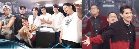 Cả showbiz Việt chơi game show- Ảnh 1. Anh trai say hi và Anh trai vượt ngàn chông gai là hai game show đang rất hot, quy tụ đến 63 nam nghệ sĩ - Ảnh: BTC