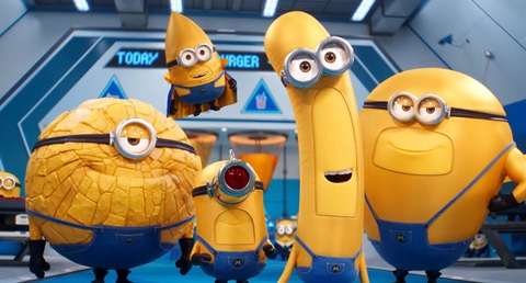 Màn thể hiện của nhóm Mega Minions bị cho là không hấp dẫn như mong đợi - Ảnh: Illumination Màn thể hiện của nhóm Mega Minions bị cho là không hấp dẫn như mong đợi - Ảnh: Illumination