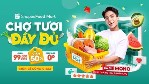 Đi chợ online cùng ShopeeFood Mart: Nhất cử lưỡng tiện- Ảnh 5. Thảnh thơi đi chợ mua sắm đầy đủ các loại thực phẩm tươi ngon với giá giảm hấp dẫn