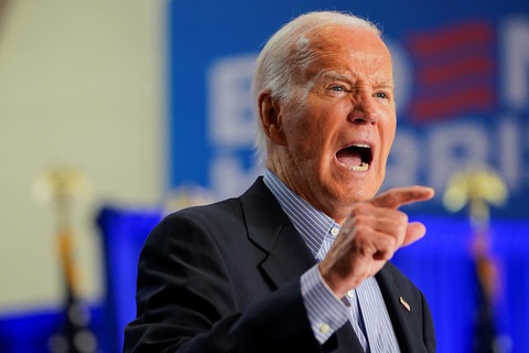 Tin tức thế giới 6-7: Nghị sĩ Đảng Dân chủ ngăn ông Biden tranh cử; Hungary hủy họp với Đức- Ảnh 1. Tổng thống Mỹ Joe Biden phát biểu tại bang Winconsin hôm 5-7 - Ảnh: REUTERS