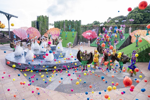 3 điểm vui chơi khi du lịch Đà Nẵng dịp hè- Ảnh 5. Bà Nà hóa xứ sở thần tiên với show Fairy Blossom