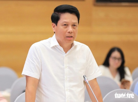 Ngân hàng Nhà nước nói về sinh trắc học tài khoản ngân hàng- Ảnh 1. Phó thống đốc Ngân hàng Nhà nước Phạm Tiến Dũng - Ảnh: DANH KHANG