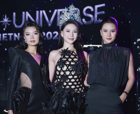 Top 3 Miss Universe Vietnam 2023 - Ảnh: BTC Top 3 Miss Universe Vietnam 2023 - Ảnh: BTC