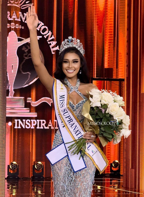 Harashta Haifa Zahra đến từ Indonesia đăng quang Hoa hậu Siêu quốc gia 2024 - Ảnh: Missosology Harashta Haifa Zahra đến từ Indonesia đăng quang Hoa hậu Siêu quốc gia 2024 - Ảnh: Missosology
