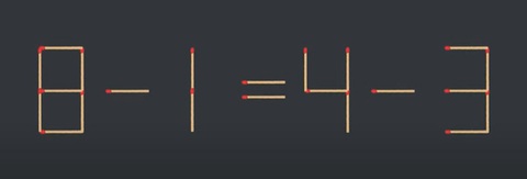 Thử tài IQ: Di chuyển hai que diêm để 5+7=1+9 thành phép tính đúng- Ảnh 3.