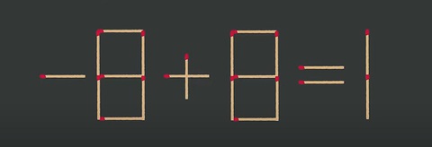 Thử tài IQ: Di chuyển hai que diêm để 2+4+1=9 thành phép tính đúng- Ảnh 2.