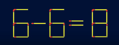 Thử tài IQ: Di chuyển hai que diêm để 1+1=2+4 thành phép tính đúng- Ảnh 3.