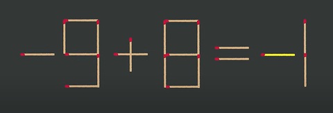 Thử tài IQ: Di chuyển hai que diêm để 2+4+1=9 thành phép tính đúng- Ảnh 3.
