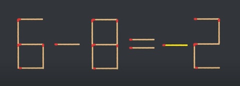Thử tài IQ: Di chuyển hai que diêm để 1+1=2+4 thành phép tính đúng- Ảnh 6.