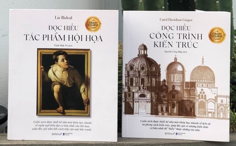 Đọc hiểu tác phẩm hội họa và kiến trúc không còn là thách đố?- Ảnh 1. Hai tác phẩm Đọc hiểu tác phẩm hội họa và Đọc hiểu công trình kiến trúc - Ảnh: Omega+