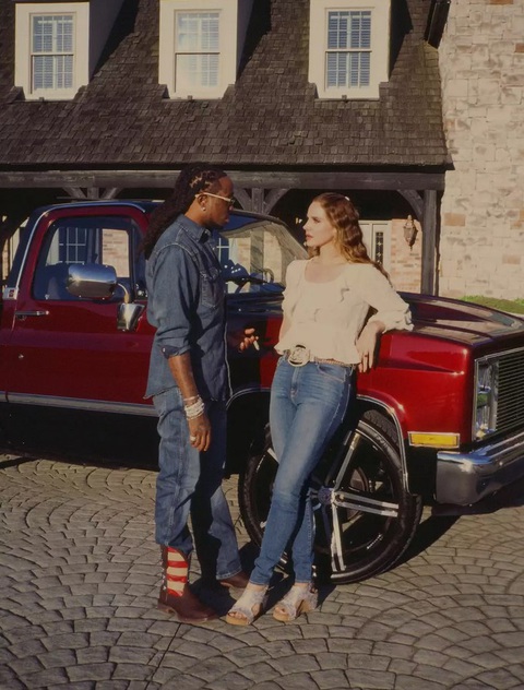 Lana Del Rey 'hẹn hò' cùng Quavo trong MV mới- Ảnh 3. Một cảnh trong MV Tough