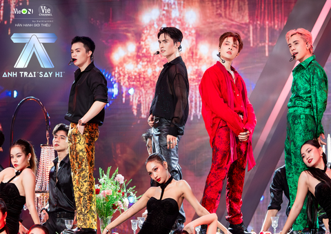 Tiết mục Catch me if you can trong tập 4 Anh trai say hi - Ảnh: BTC Tiết mục Catch Me If You Can trong tập 4 Anh trai say hi - Ảnh: BTC