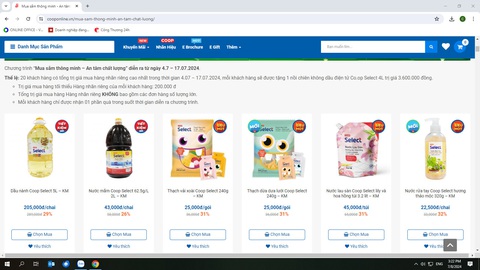 Co.op online mừng sinh nhật lần thứ 6: Tưng bừng khuyến mãi, 'mưa' quà tặng cho khách- Ảnh 2. Các chương trình khuyến mãi được Co.op Online tổ chức liên tục
