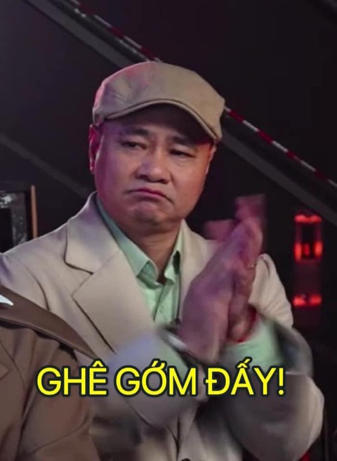 'Rổ meme' hài không chịu nổi từ dàn Anh trai vượt ngàn chông gai- Ảnh 1. NSND Tự Long làm người xem thán phục với khả năng sử dụng ngôn từ linh hoạt. Với “một bụng tiếng Việt” nam nghệ sĩ nói gì hài đó, trở thành chất liệu chế meme cho cư dân mạng.