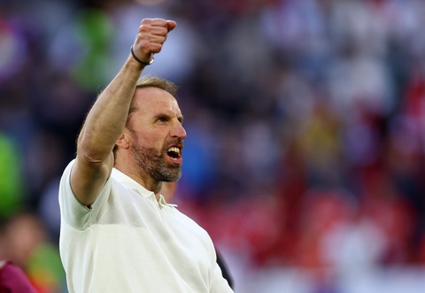 Tương quan sức mạnh giữa Anh và Hà Lan ở bán kết Euro 2024- Ảnh 2. HLV Southgate vẫn đang may mắn ở Euro 2024 - Ảnh: REUTERS