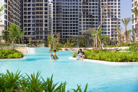 Sống ở khu căn hộ chuẩn nghỉ dưỡng giữa lòng thành phố- Ảnh 1. Masteri Centre Point được xem là biểu tượng sống sang trọng và là khu compound đáng sống nhất khu Đông TP.HCM - Ảnh: Masterise Homes