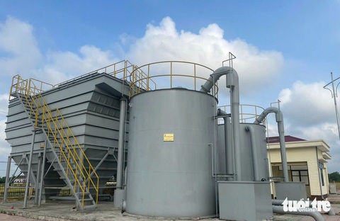 Loạt dự án nước sạch nông thôn chậm tiến độ ở Hà Tĩnh, vì sao?- Ảnh 1. Các hạng mục tại hệ thống cấp nước sinh hoạt Khe Xai - Ảnh: LÊ MINH