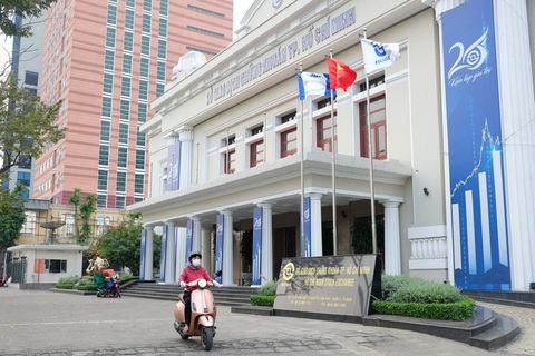 Chứng khoán... 'mất điện'- Ảnh 1. Sở Giao dịch chứng khoán TP.HCM - Ảnh: BÔNG MAI